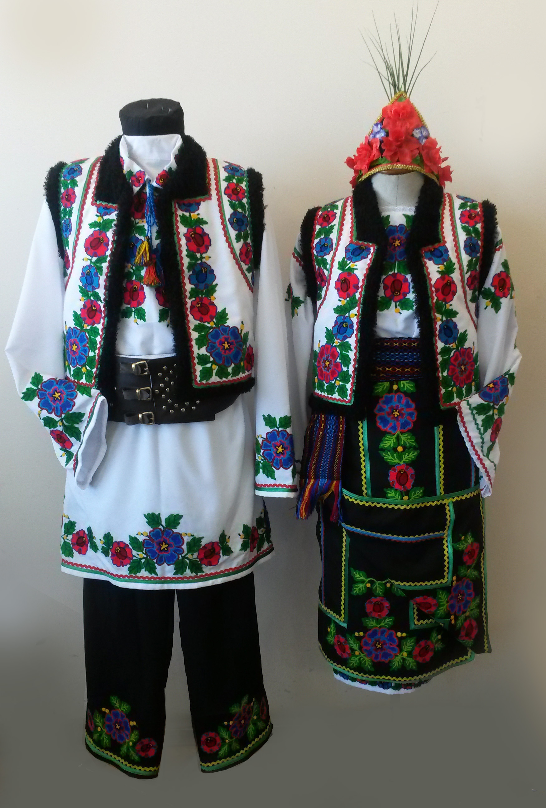 ukrainian national clothes, Bukovyna